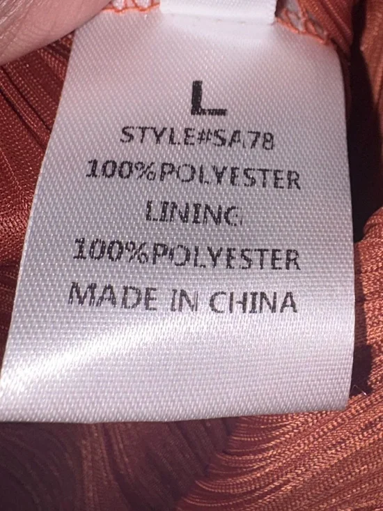 ✨ Taba Rust Fringe Skirt | Size L | NWOT | Boho Western Statement ✨ - Picture 5 of 5